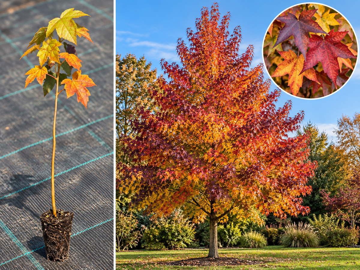 Arbore de Gumă Liquidambar Styraciflua - Puiet tăviță 20-30 cm